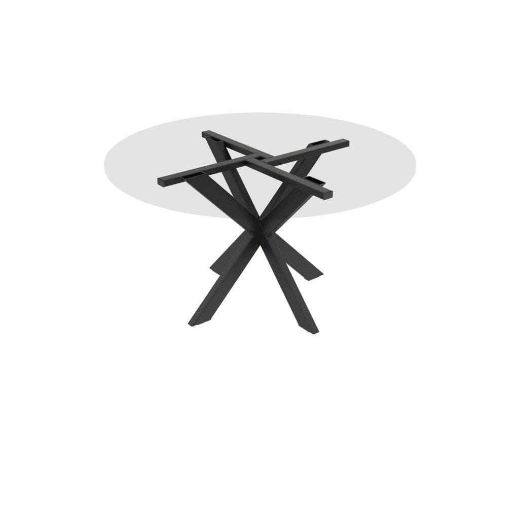 Stalen Onderstel Riga 80x40 Rond